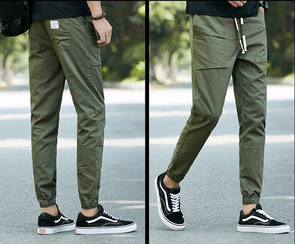 Sports pants, men's overalls, men's casual pants, Harlan nine pants, men's pants