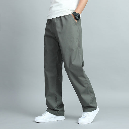 Pure Cotton Track Pants Overalls Fashionable All-matching